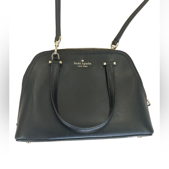 Kate Spade Patterson Drive Dome Satchel Bag Small Black - Picture 10 of 16